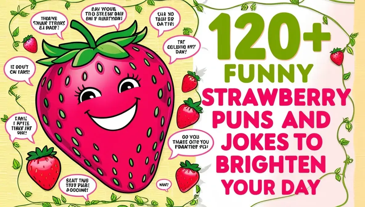 120+ Funny Strawberry Puns and Jokes to Brighten Your Day