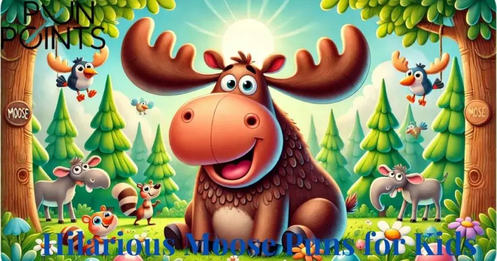 Hilarious Moose Puns for Kids