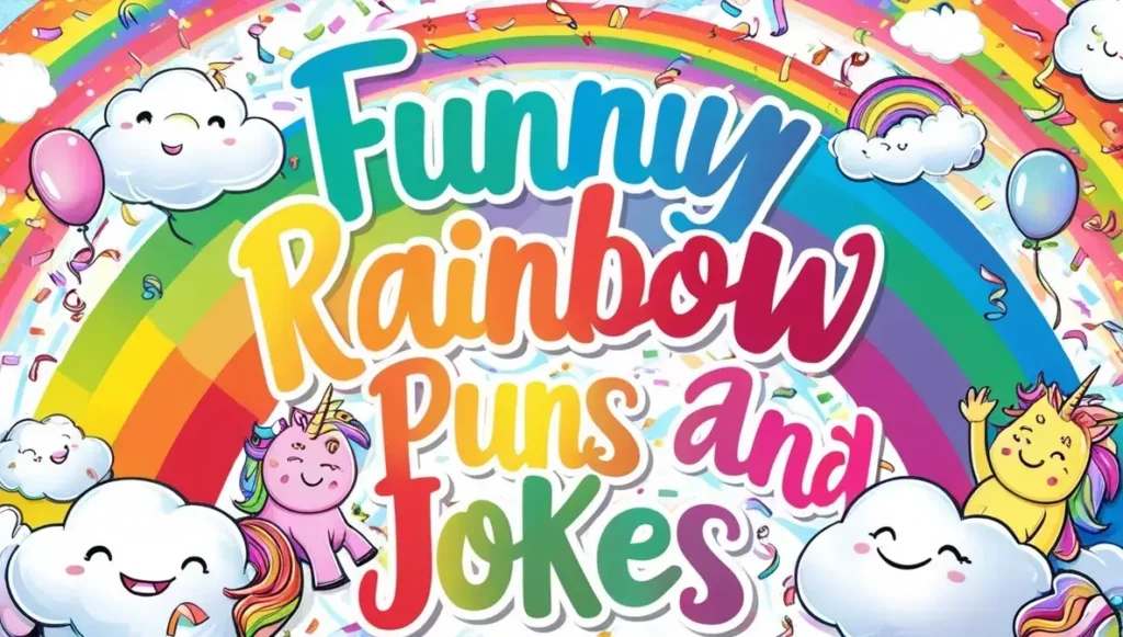 Rainbow Puns Captions