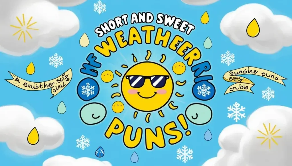 Short and Sweet Weather Puns