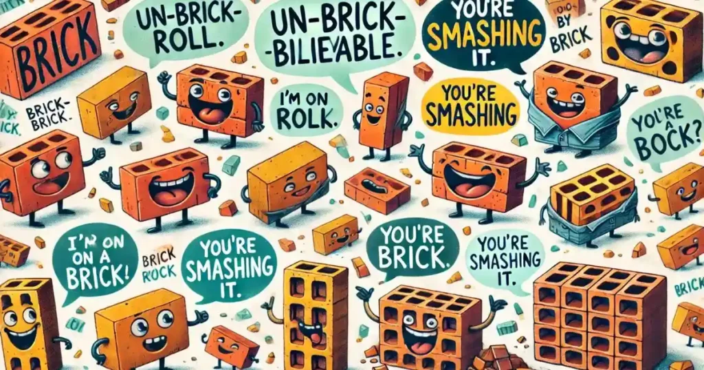 Un-Brick-Lievable Puns