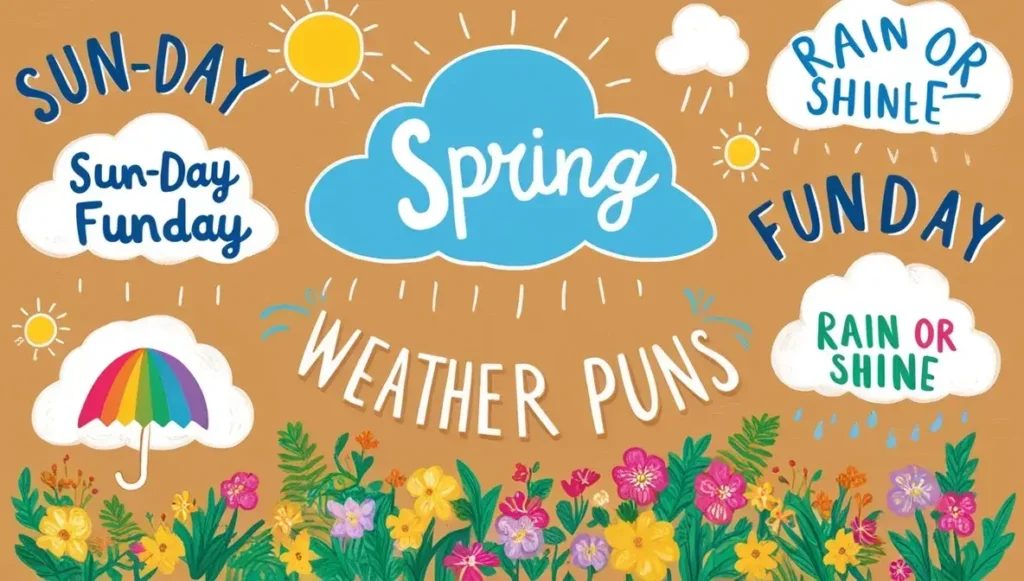 Weather Puns About Spring