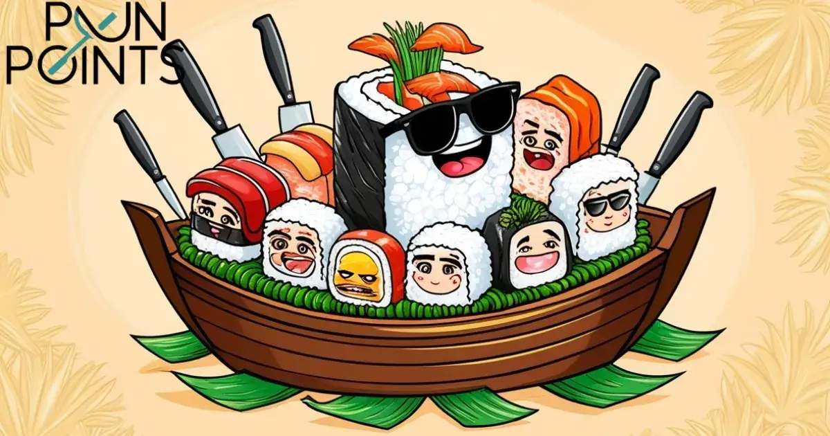 99+ Funny Sushi Puns and Jokes That’ll Have You Rolling