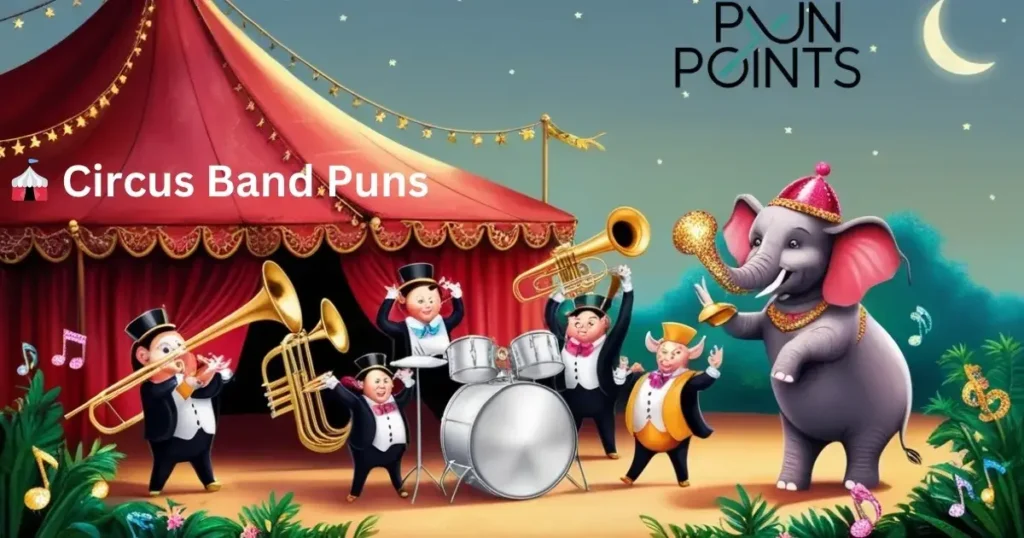 🎪 Circus Band Puns