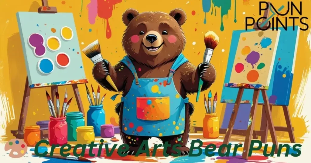 🎨 Creative Arts Bear Puns