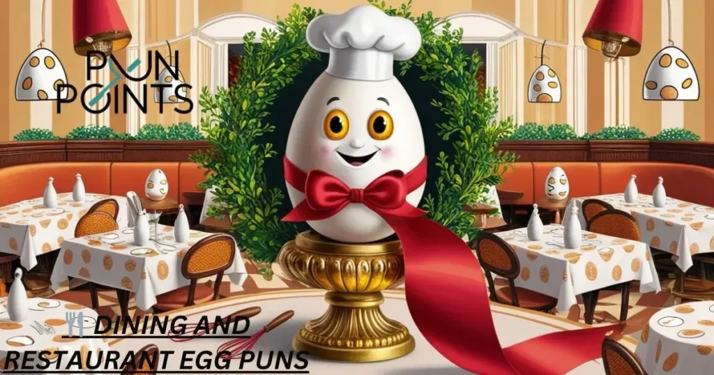 🍴 Dining and Restaurant Egg Puns