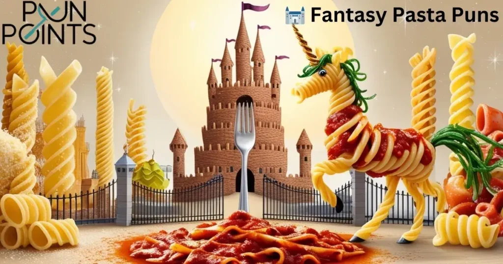 🏰 Fantasy Pasta Puns