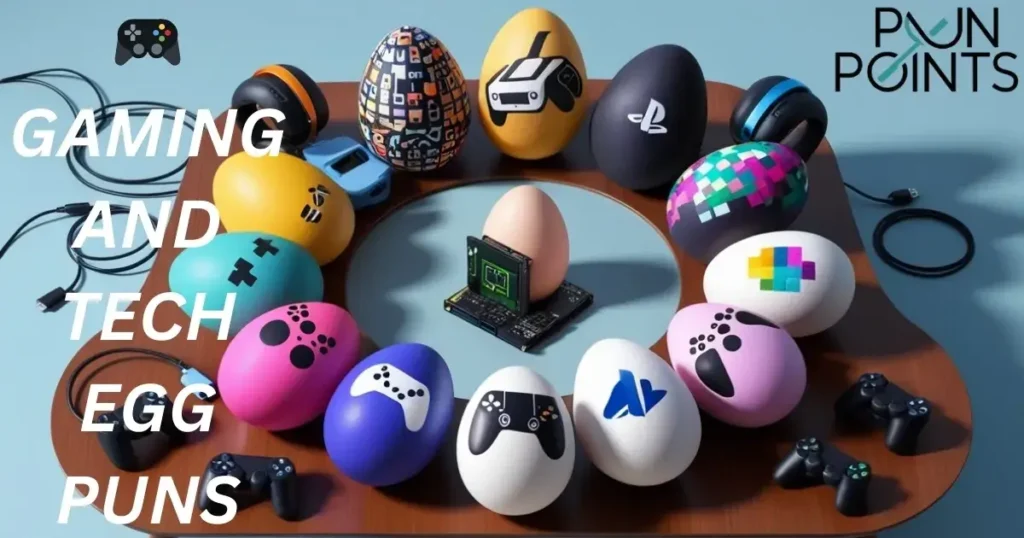 🎮 Gaming and Tech Egg Puns