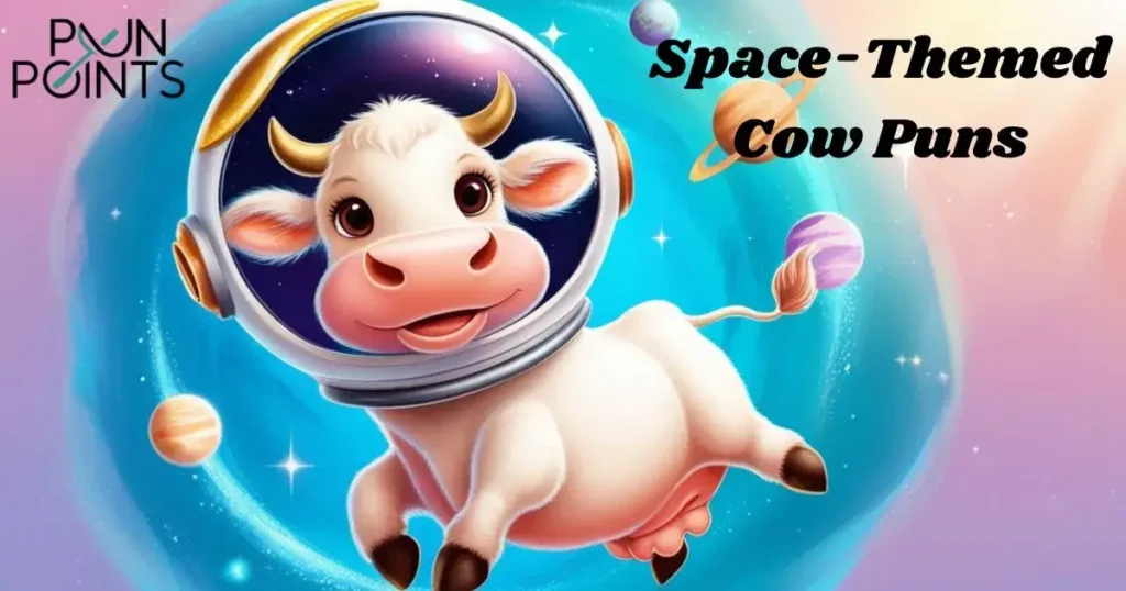 Out of This World: Space-Themed Cow Puns