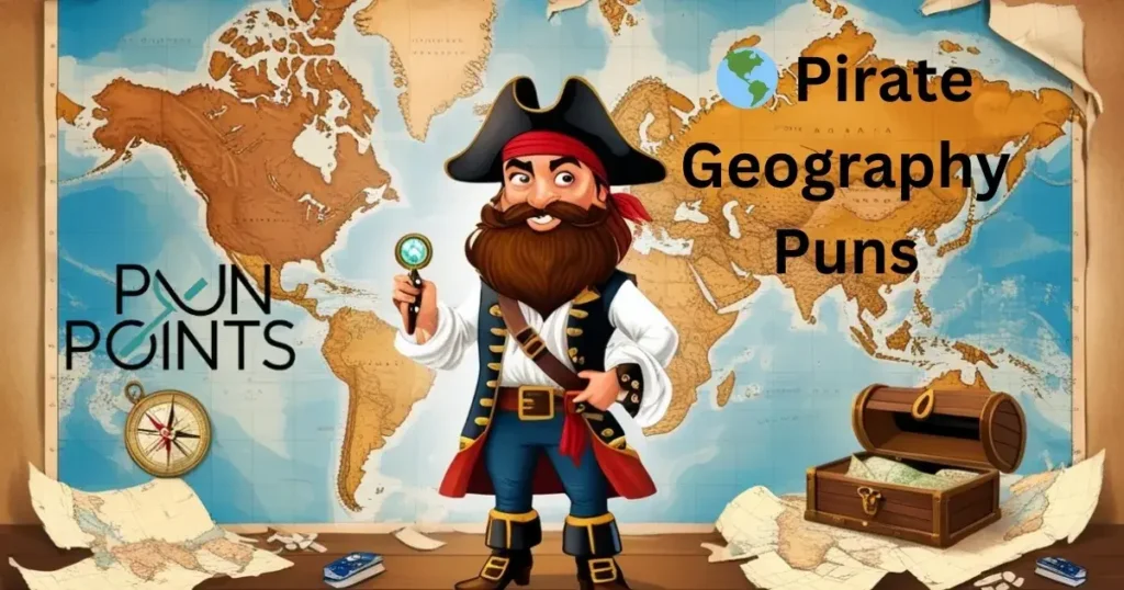 🌎 Pirate Geography Puns