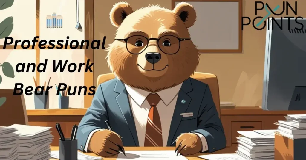 🏢 Professional and Work Bear Puns