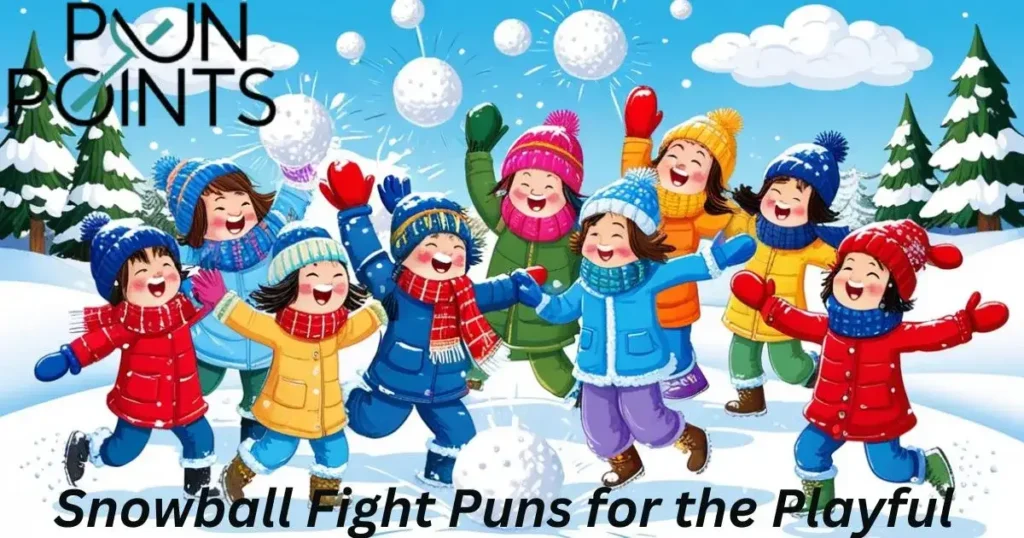 Snowball Fight Puns for the Playful