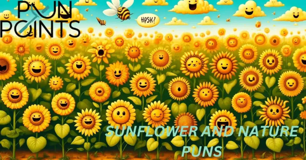 Sunflower and Nature Puns