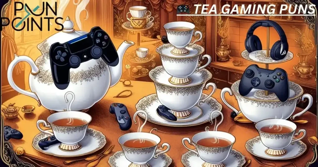 🎮 Tea Gaming Puns