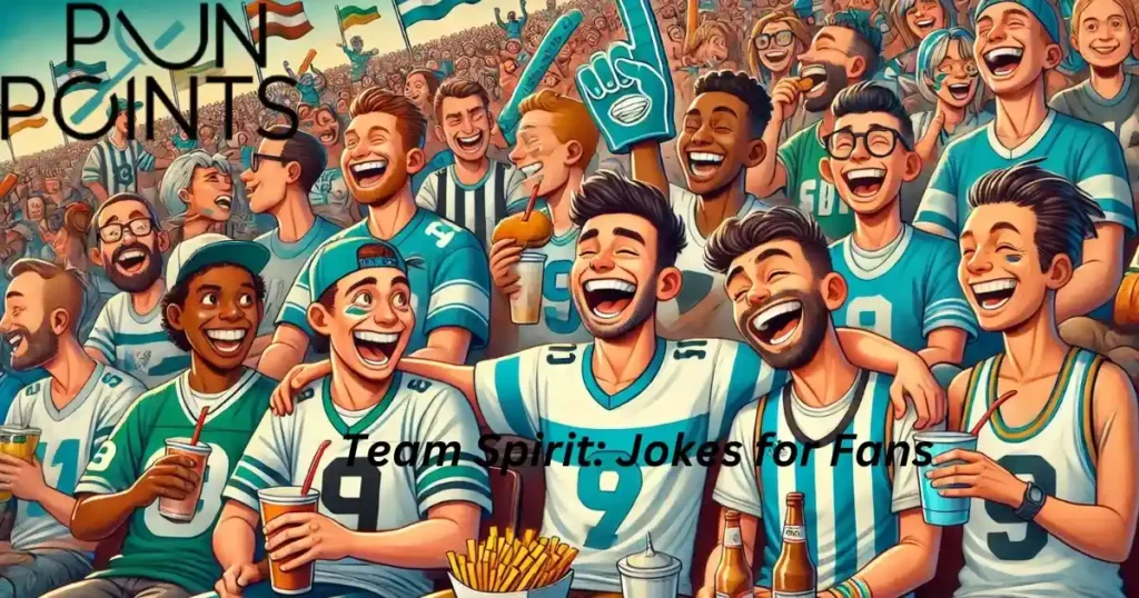 Team Spirit: Jokes for Fans
