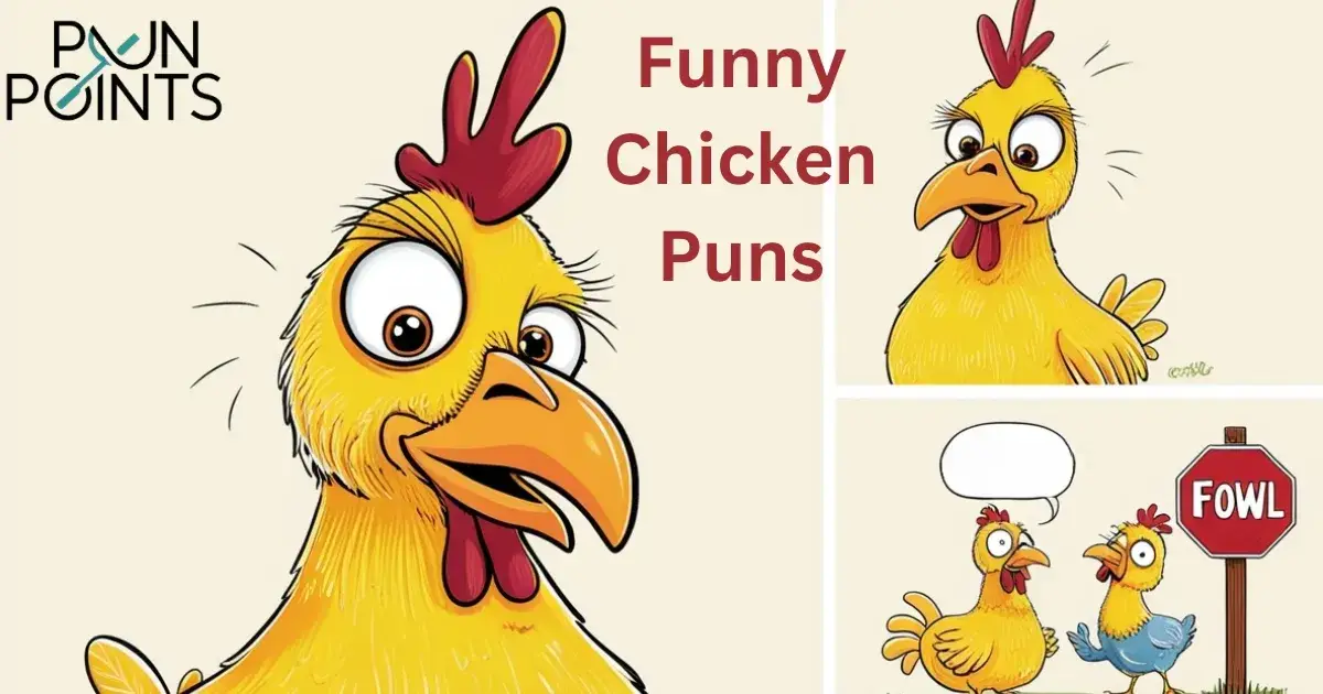 135+ Funny Chicken Puns and Jokes  to Make You Cluck