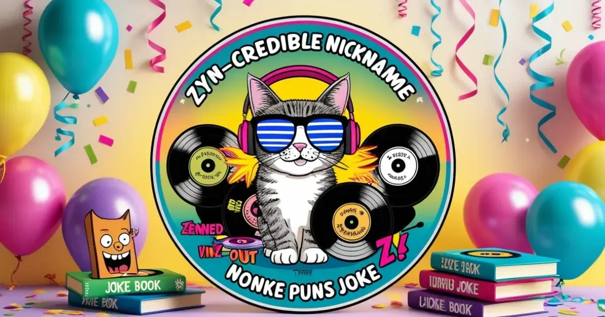 135+ Zyn-credible Nickname Puns & Jokes