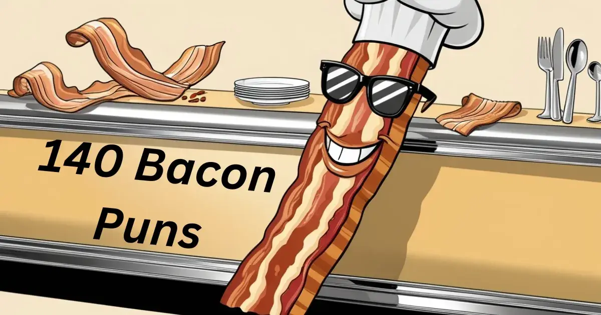 140 Bacon Puns (Short One Liners, For Kids, Cute, Love, Etc.)