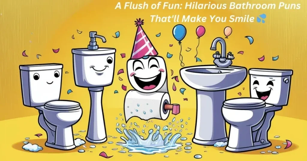 A Flush of Fun: Hilarious Bathroom Puns That'll Make You Smile 💦