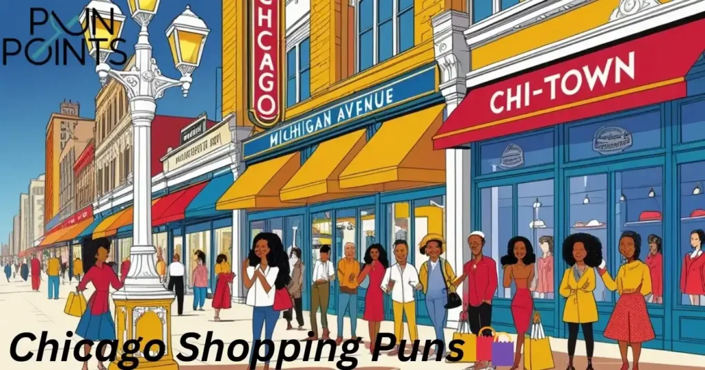 Chicago Shopping Puns 🛍️