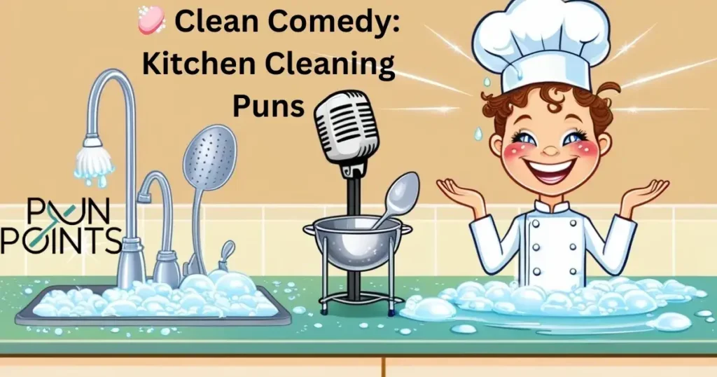 🧼 Clean Comedy: Kitchen Cleaning Puns