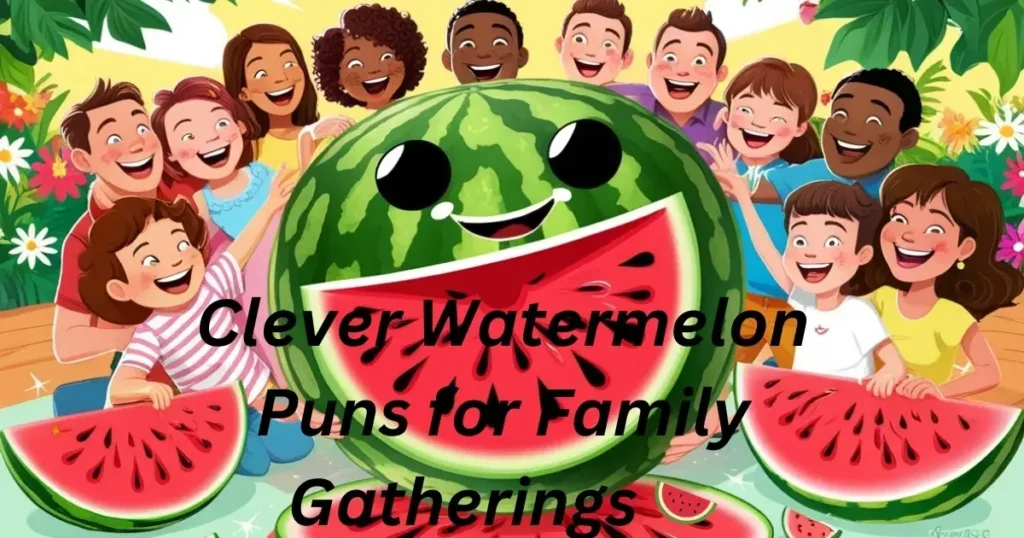 Clever Watermelon Puns for Family Gatherings 🍉