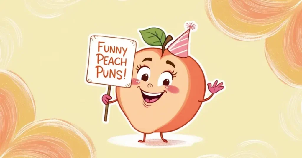 Funny Peach Puns 🤣🍑