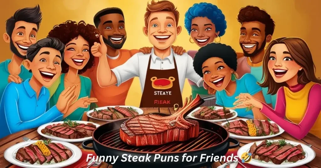 Funny Steak Puns for Friends 🤣