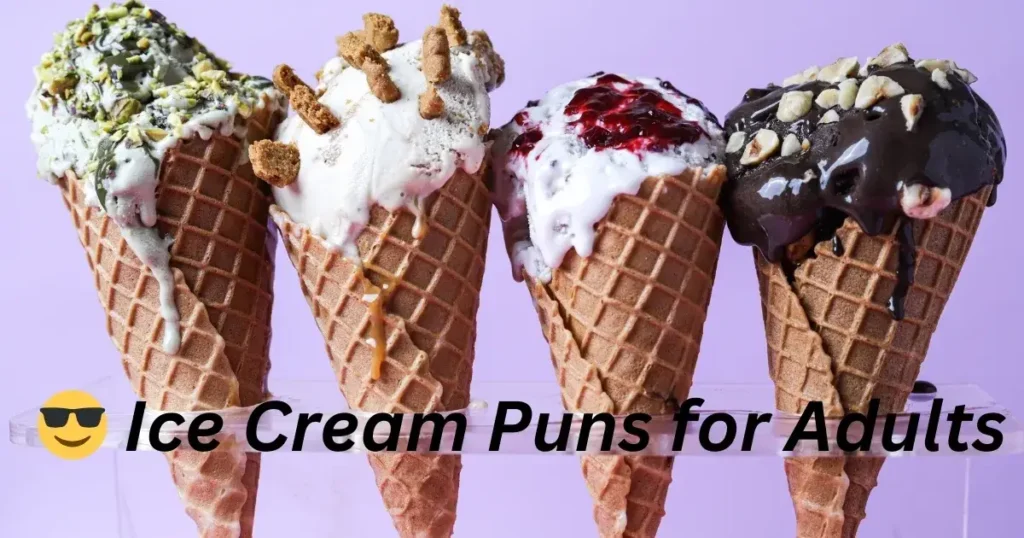 😎 Ice Cream Puns for Adults