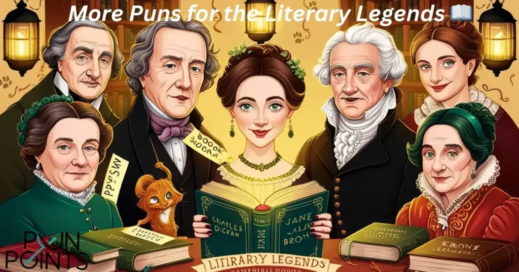 More Puns for the Literary Legends 📖