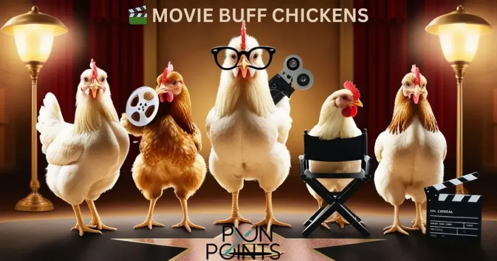 🎬 Movie Buff Chickens