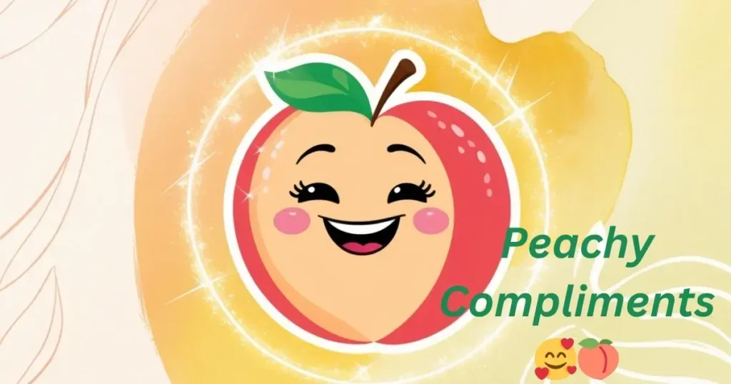 Peachy Compliments 🥰🍑