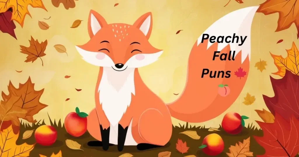 Peachy Fall Puns 🍁🍑