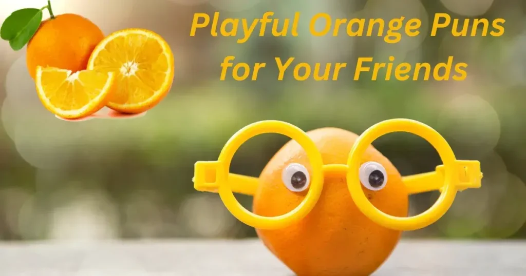 Playful Orange Puns for Your Friends 😜