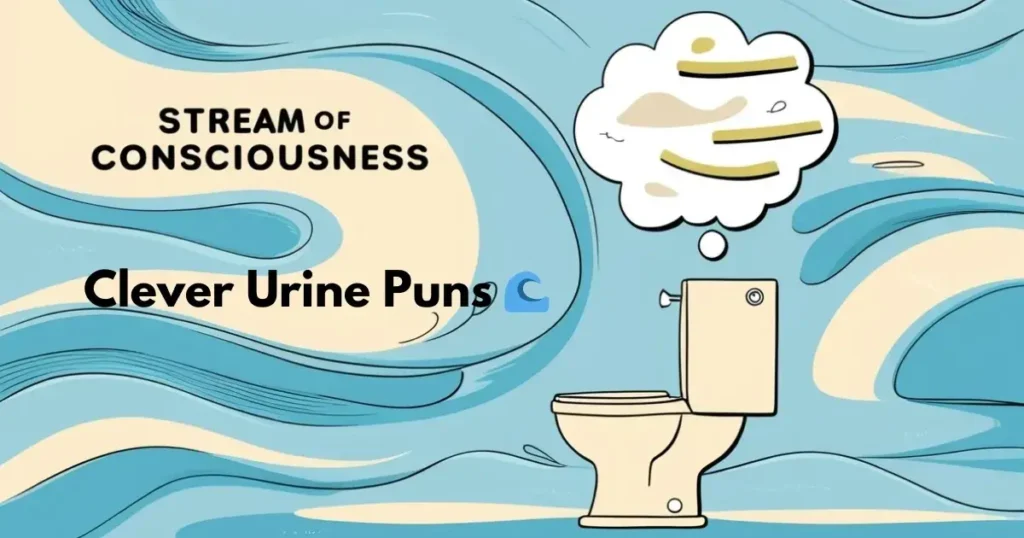 Stream of Consciousness: Clever Urine Puns 🌊