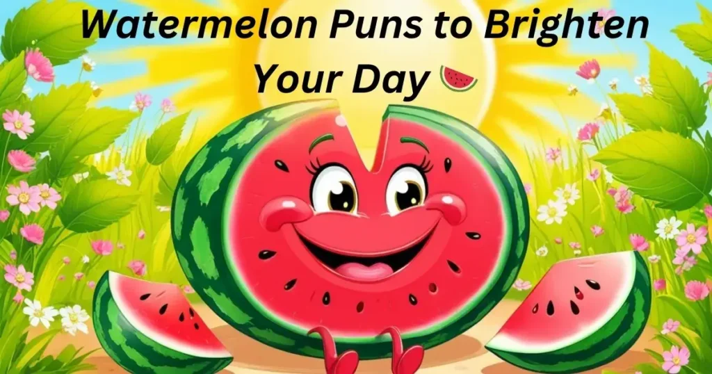 Watermelon Puns to Brighten Your Day 🍉