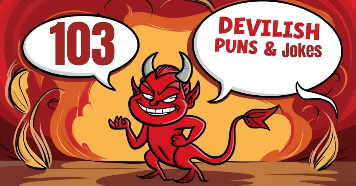 103+ Devilish Puns & Jokes: Get Ready to Sin-laugh!