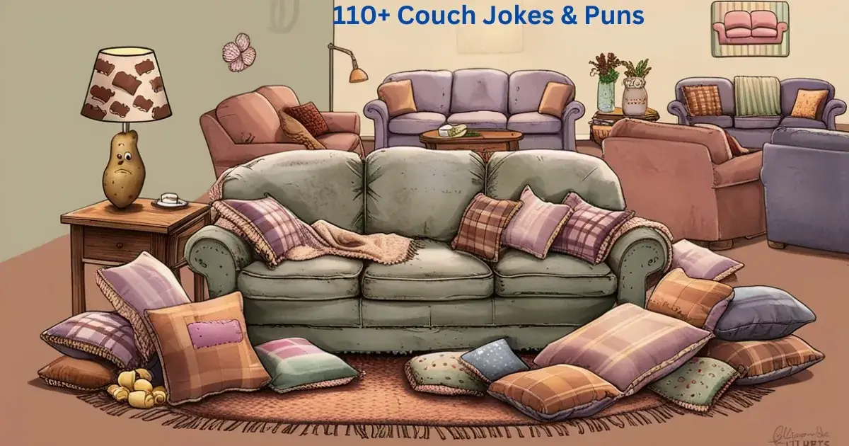 110+ Couch Jokes & Puns: You’ll LOL from Your Sofa!