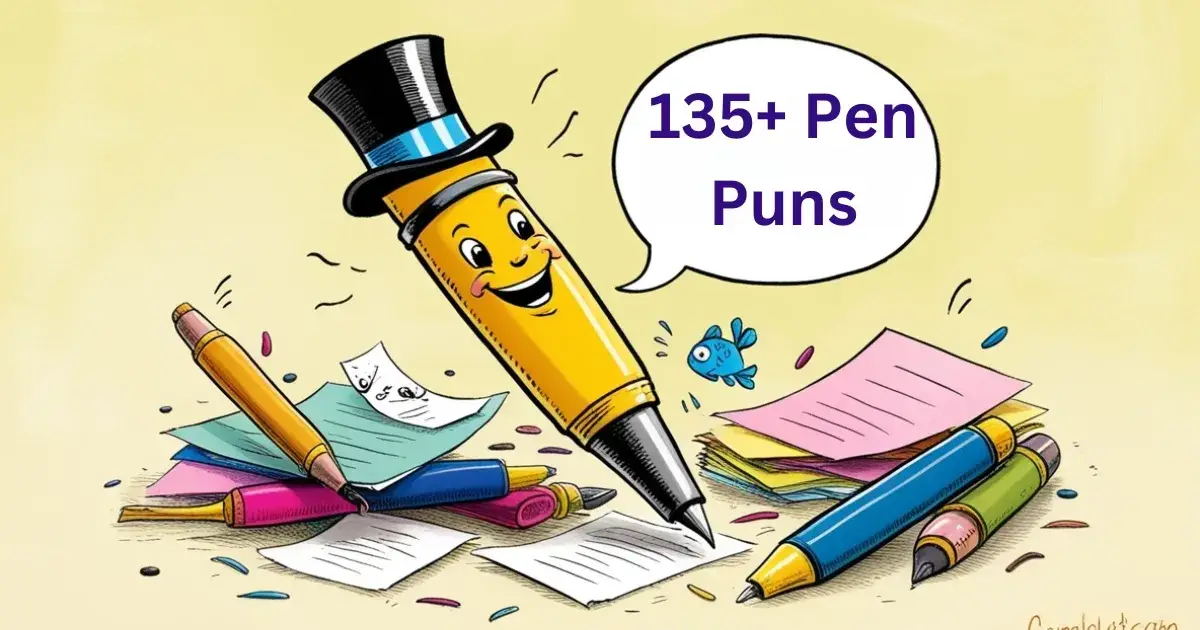 135+ Pen Puns & Jokes: You Won’t Believe Are Write Here!