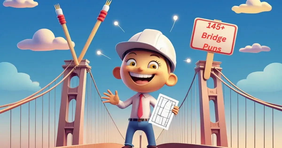 145+ Bridge Puns & Jokes: You Won’t Want to Cross Out!