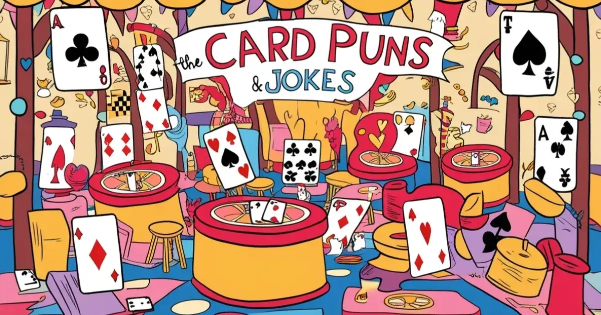 145+ Card Puns & Jokes: You Won’t Fold Over With Laughter