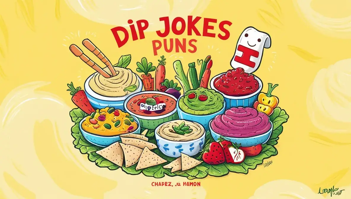 90+ Dip Jokes & Puns: You Won’t Stop Dipping Into These!