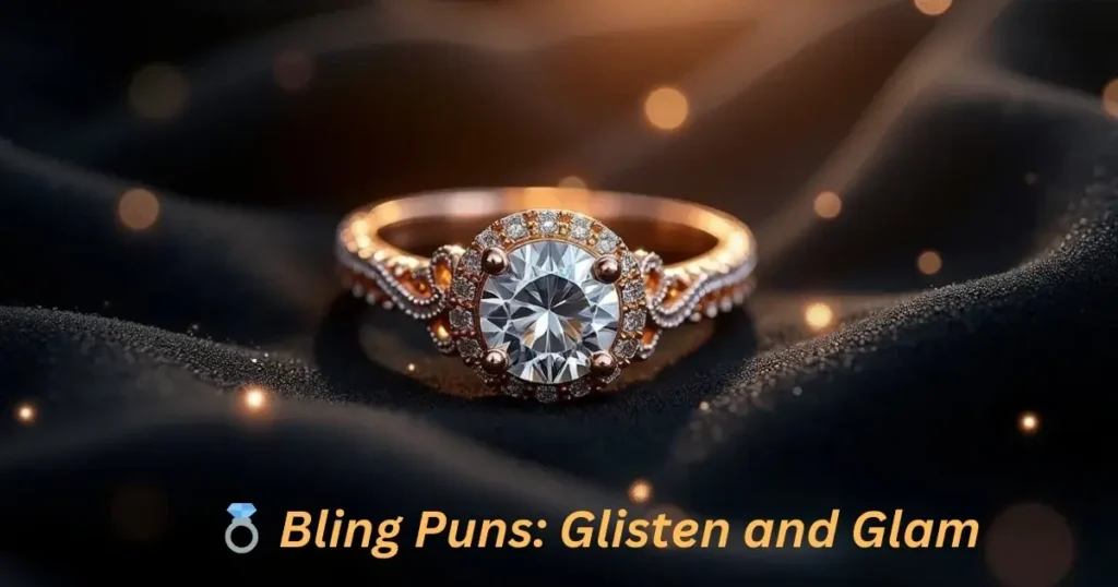 💍 Bling Puns: Glisten and Glam