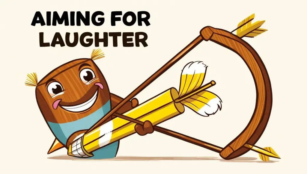 Bow and Arrow Wordplay: Aiming for Laughter! 🎯