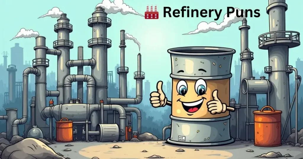 🏭 Refinery Puns: So Smooth, You’ll Be Refining Your Sense of Humor