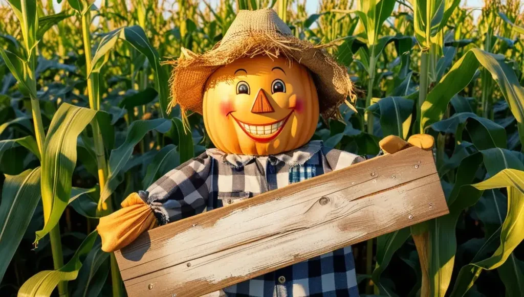 Scarecrow Fun with Corny One-Liners 🌽