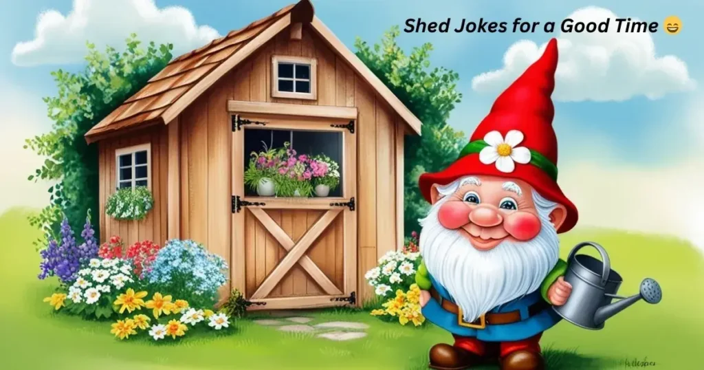 Shed Jokes for a Good Time 😄