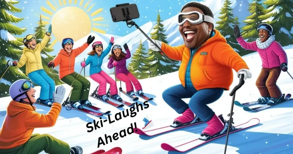 Ski-Laughs Ahead! 🎿