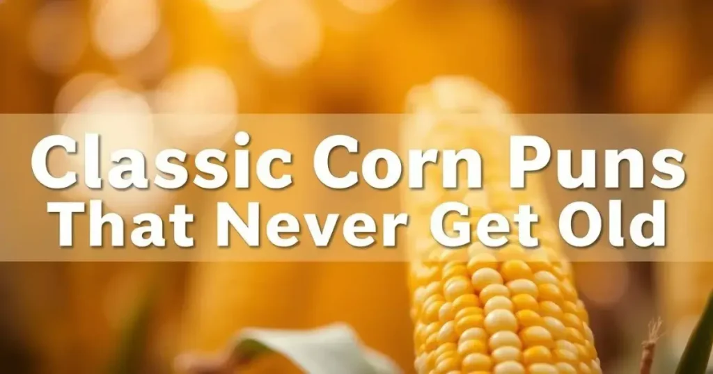 Classic Corn Puns That Never Get Old